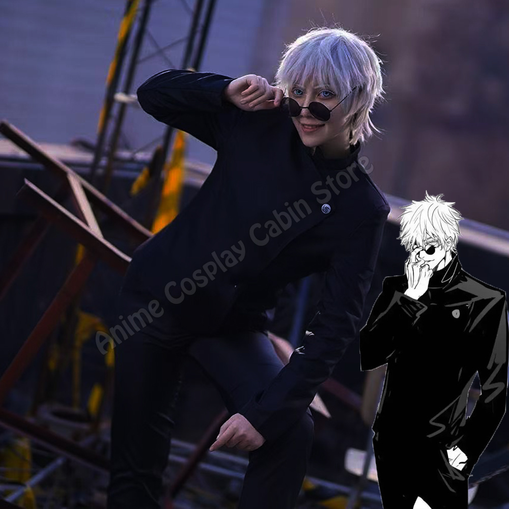 Anime Cosplay Gojo - Halloween Anime Jujutsu Kaisen Sezon 2