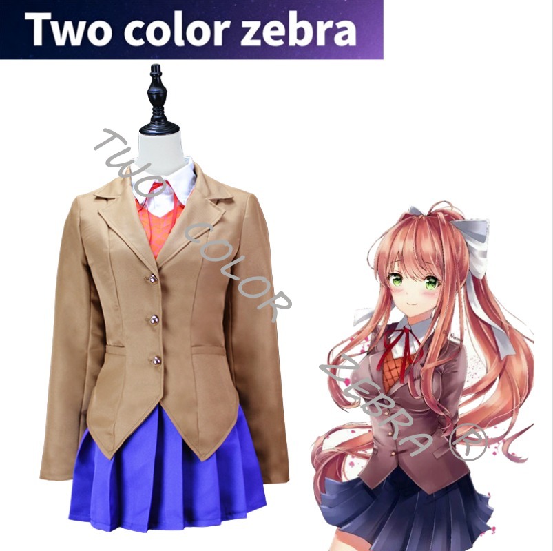Anime Cosplay Kostüm - Doki Doki Literatur club Zestaw kostiumów