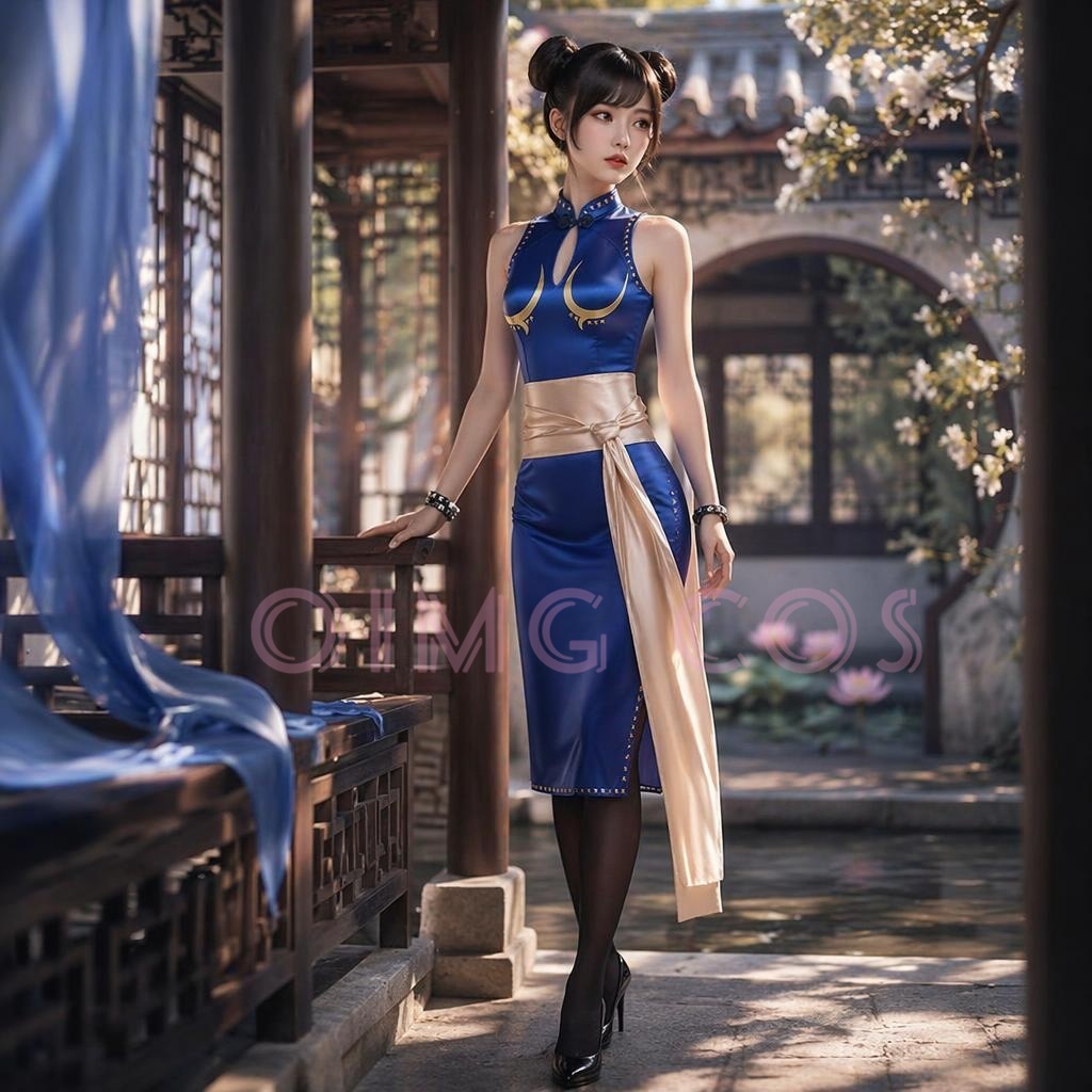 Anime Cosplay Event - Kostium do cosplayu Chun Li z