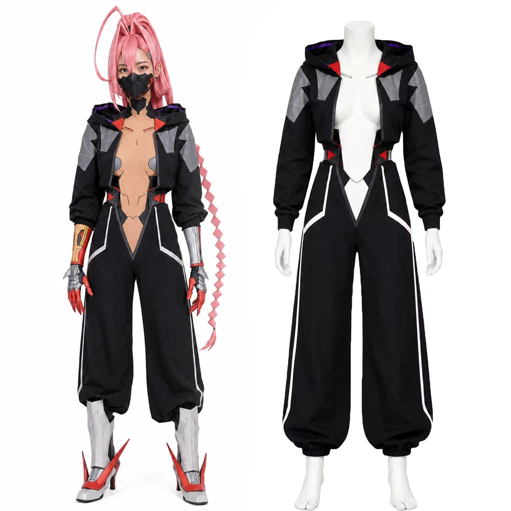 Anime Yang Cosplay - Cyberpunk Edgerunners Talia Yang Pełny Kostium