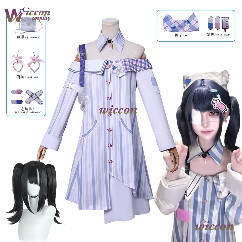 Anime Cosplay Outfit Ideas - Opaska na oko Jirai Kei Infinity