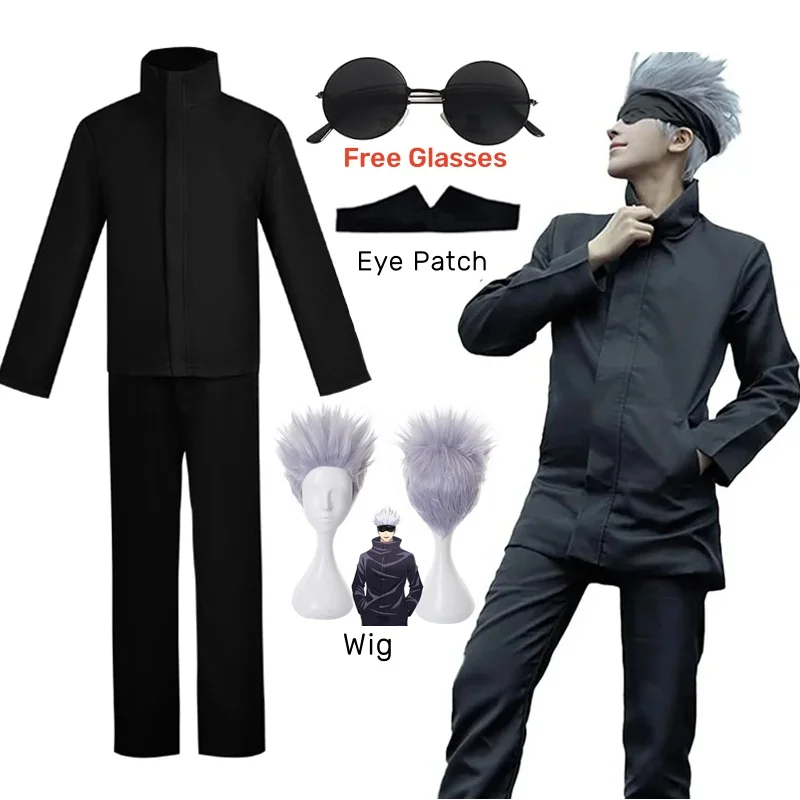 Anime Cosplay Gojo - Kostium Cosplay Anime Jujutsu Kaisen Gojo