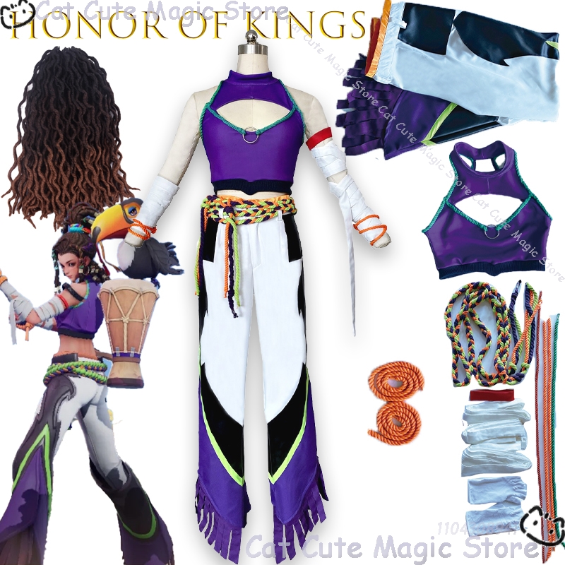 Anime Cosplay Kostüm - Kostium Cosplay Honor of Kings Girlypop