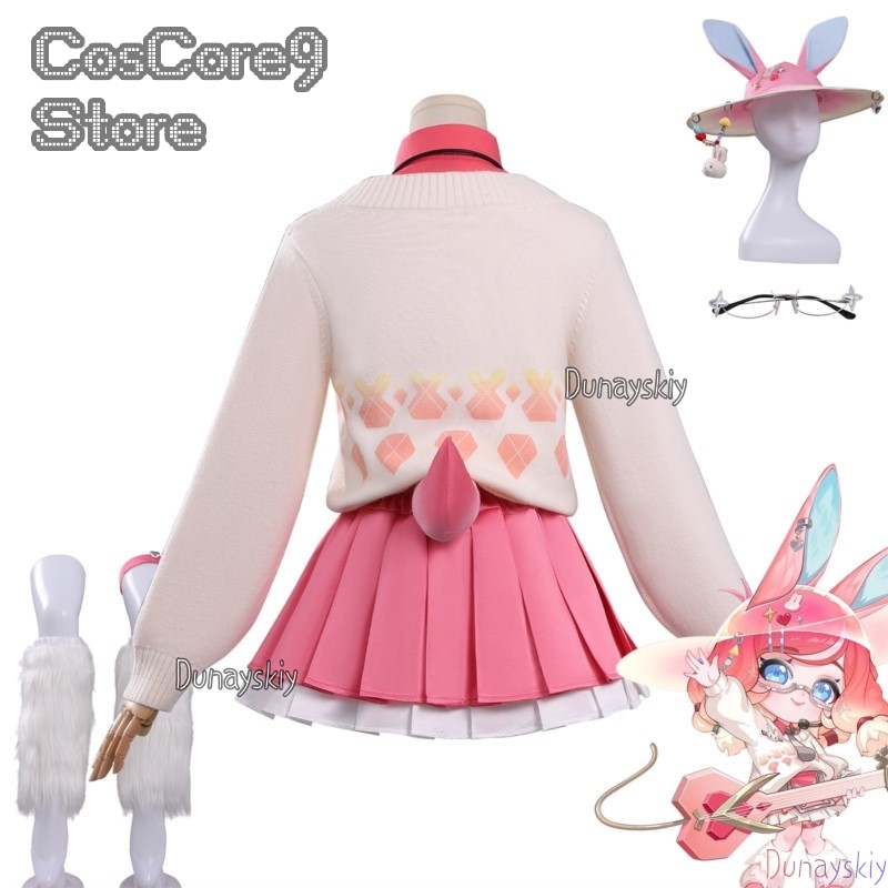 Anime Cosplay Kostüm - Gra LOL Nowy Skin Aurora Cosplay
