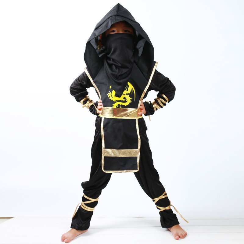 Anime Cosplay Outfit Ideas - Kostium Karnawałowy Ninja Deluxe dla Chłopców,