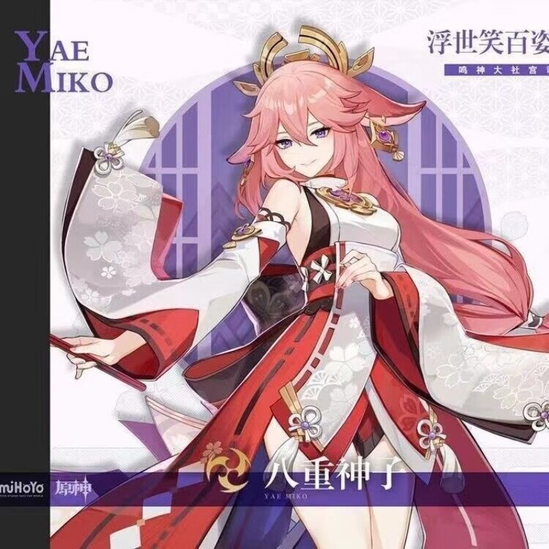 Genshin Impact Yae Miko Cospla – Anime Cosplay Kostüm recenzja i cena