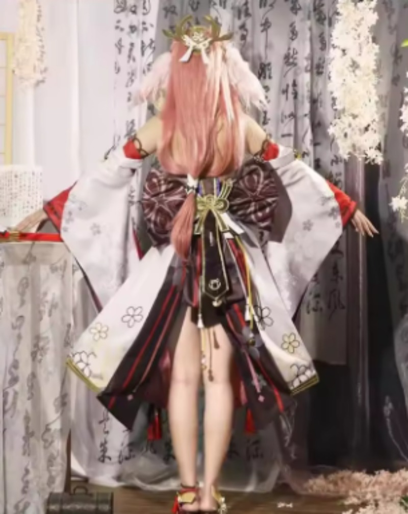 Genshin Impact Yae Miko Cospla – Anime Cosplay Kostüm recenzja i cena