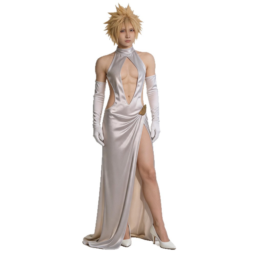 Kostium Cosplay Cloud Strife z – Anime Cosplay Outfits Female recenzja i cena