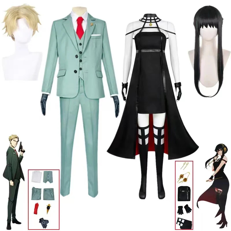 Anime Spy X Family Cosplay Kos – Spy Family Outfit recenzja i cena