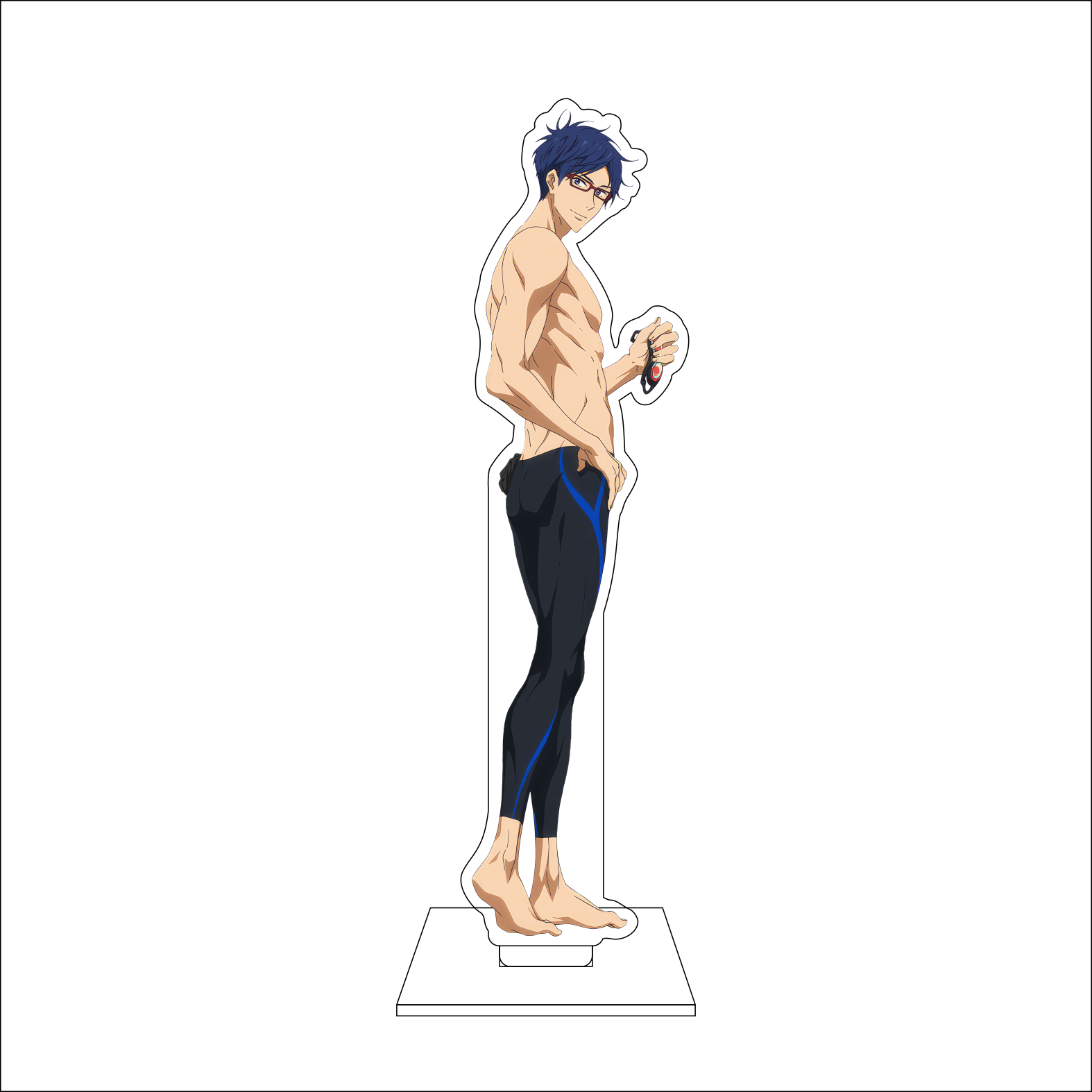16CM Anime Free! Akrylowy stoj – Anime Cosplay Anime recenzja i cena