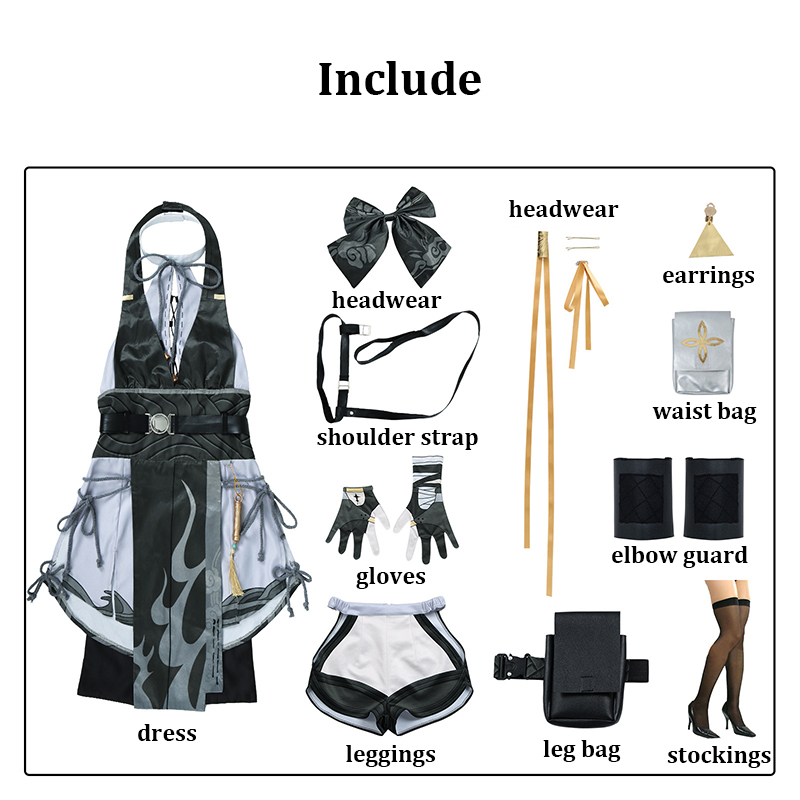 Kostium Cosplay Roverki z Wuth – Anime Cosplay Outfits Female recenzja i cena