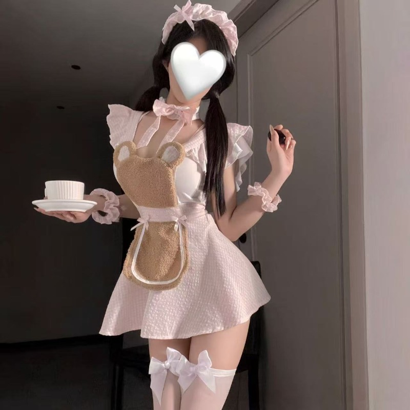 Japoński strój Kawaii z misiem – Anime Cosplay Little Girl recenzja i cena