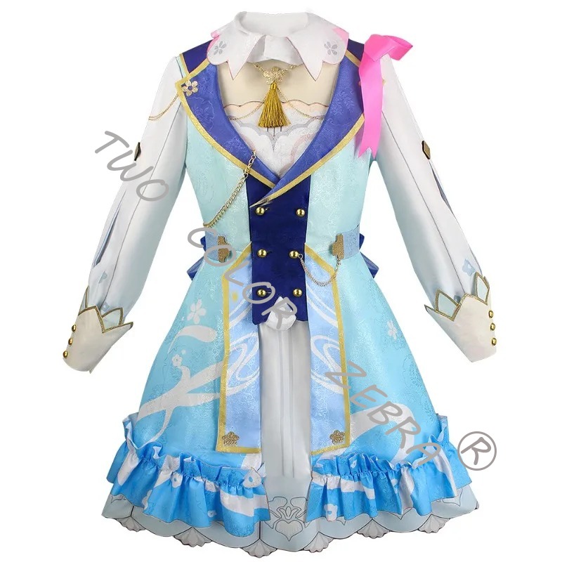 Kamisato Ayaka Cosplay Gra Gen – Anime Cosplay Kostüm recenzja i cena