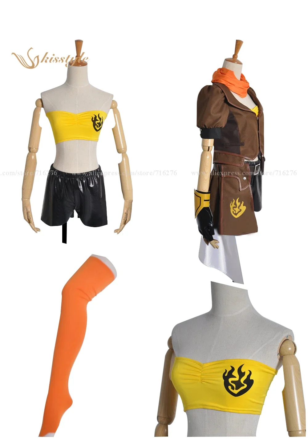 Anime anime ruby Yellow Traile – Anime Yang Cosplay recenzja i cena