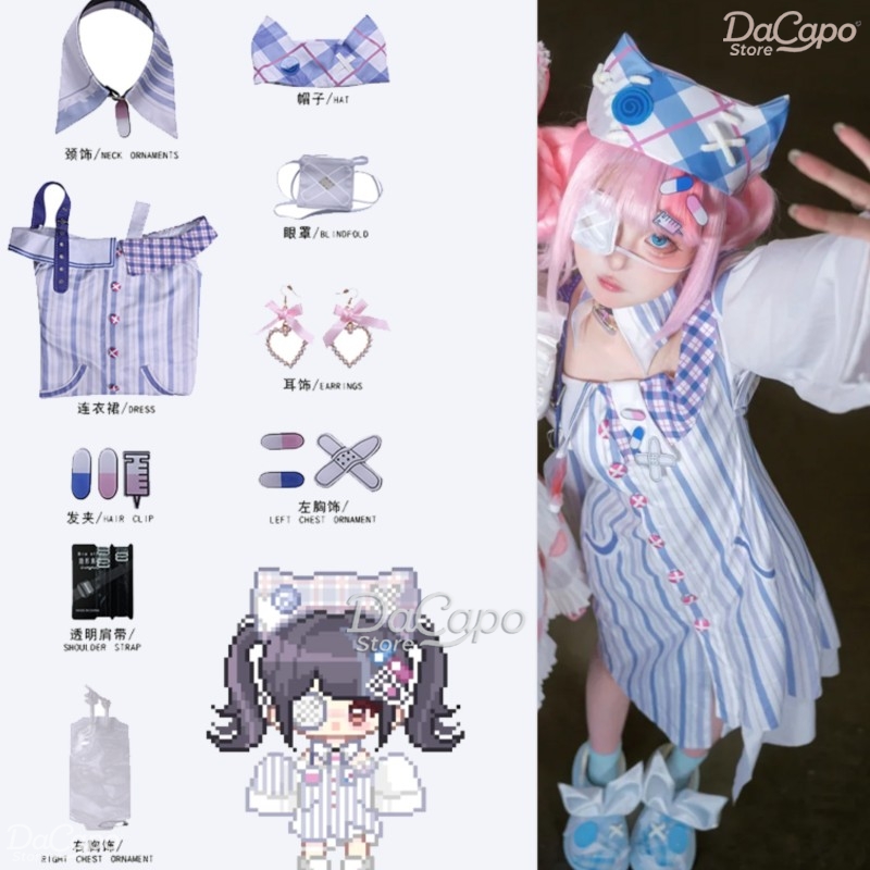 Kostium Cosplay Game Infinity  – Anime Cosplay Idea recenzja i cena