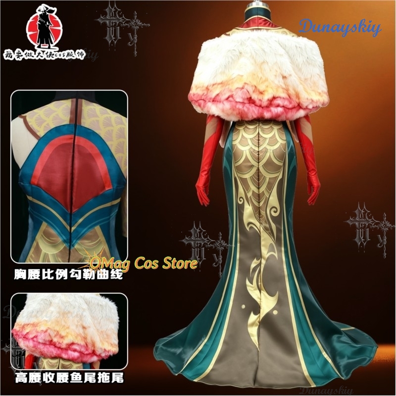 Kostium Cosplay Lissandra Year – Anime Cosplay Outfits Female recenzja i cena