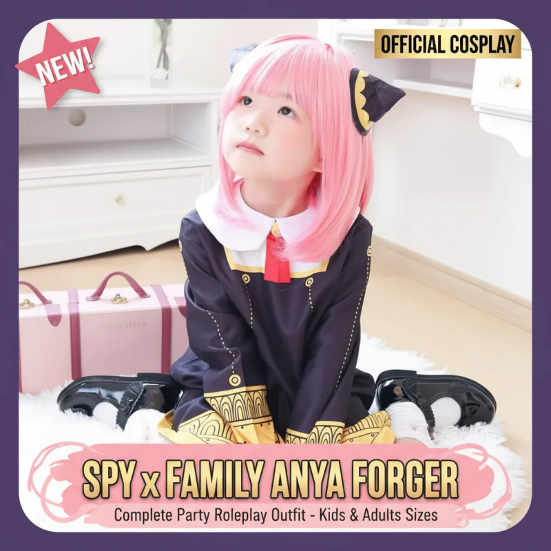 ▶ ❤ Anime SPY X FAMILY Anya Fo – Spy Family Outfit recenzja i cena