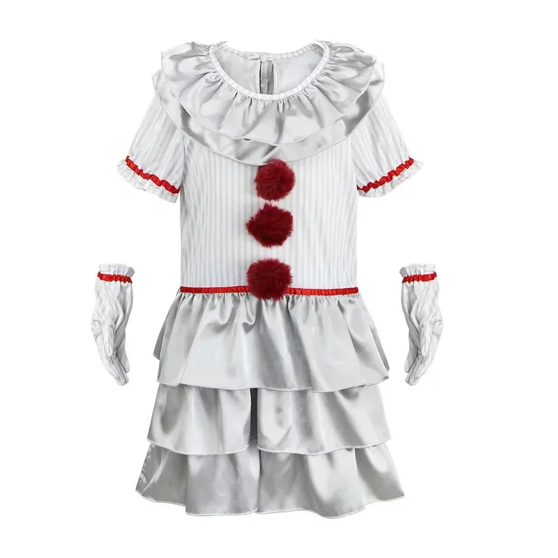 ABC123Halloween Pennywise Małe – Anime Cosplay Little Girl recenzja i cena