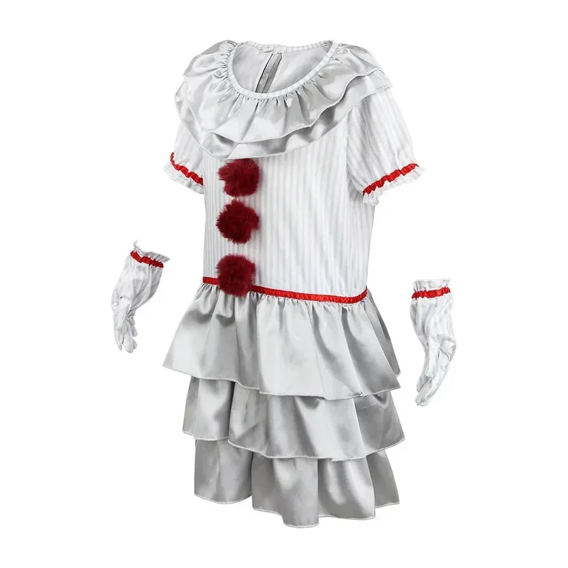 ABC123Halloween Pennywise Małe – Anime Cosplay Little Girl recenzja i cena