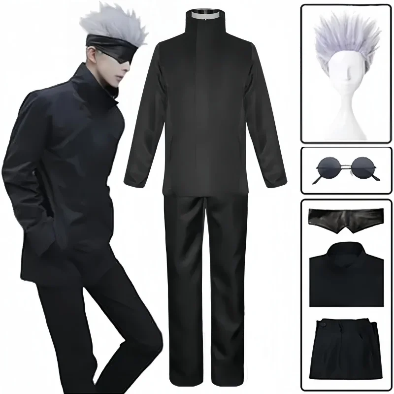 Anime Jujutsu Satoru Gojo Stró – Anime Cosplay Gojo recenzja i cena